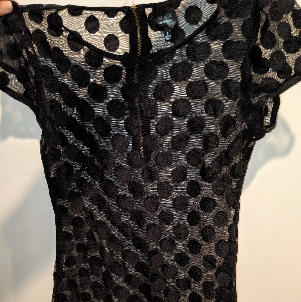 see through black shirt